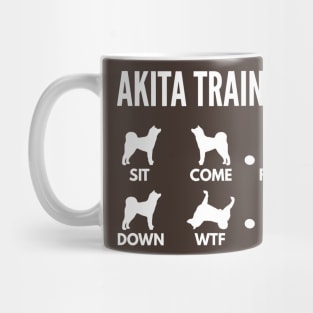 Akita Inu Training Akita Dog Tricks Mug